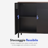 FlexiSpot Credenza armadietto a 2 ante BK2-H